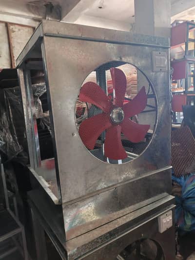 Steel Air Cooler 12v DC With Bijli Supply | Brand New 03190252896