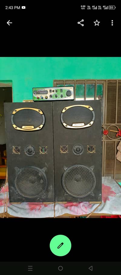 bt Pioneer ساؤنڈ سسٹم برائے فروخت