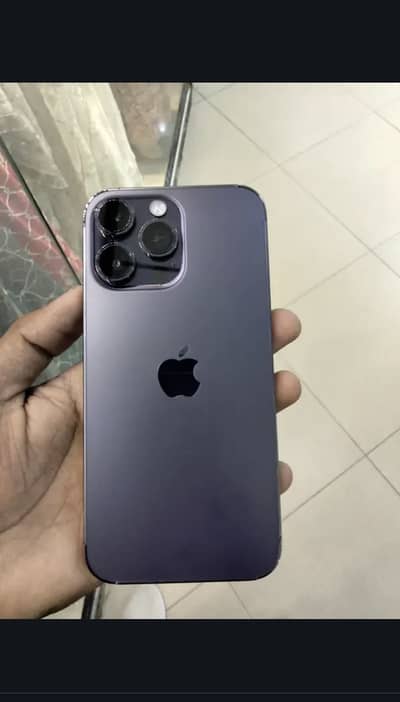 Iphone 14 pro max 256gb 4 mnth sim time LLA non pta factory unlock