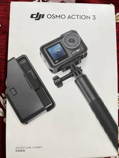 DJI OSMO ACTION 3 digital camera and video camera. Just like new