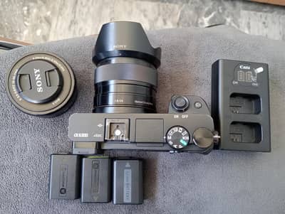 Sony Mirror less 4k camera  a6300