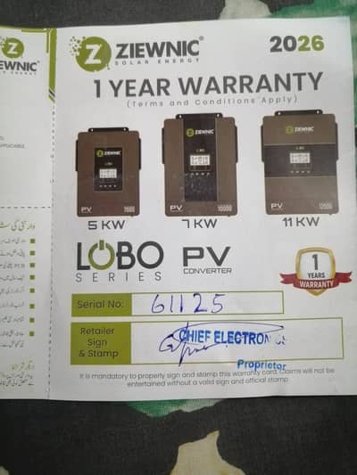 pv inverter 5. kw  pv 7000 of grid