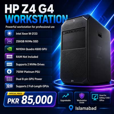 hp g4 z4 xeon w2133