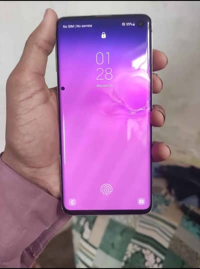 Samsung Galaxy s10 non pta aik dot or minor shade