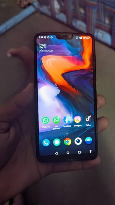 oneplus 6 8GB RAM 128 memory gaming phone pubg