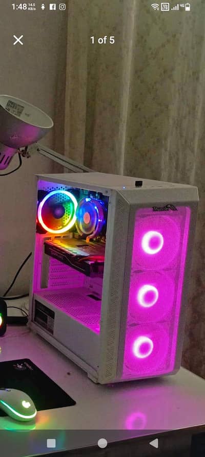  Complete 24" Mid-Range Gaming PC Setup – Ready to Plug & Play!