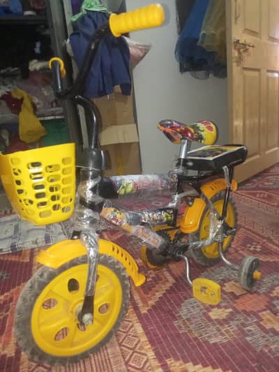 Kids bicycle 2 days used only