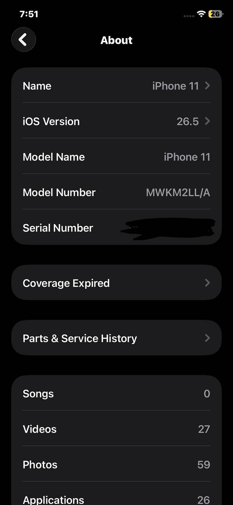 Apple iPhone 11 8