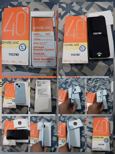 Tecno Spark 40C 4/128 gb Green