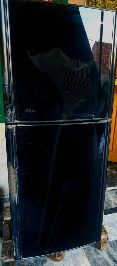Urgent GLASS door Fridge for Sale with asscessories