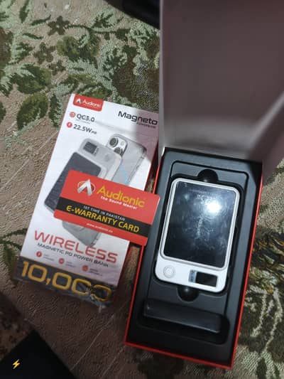 audionic magneto. powerbank  best for iphone in warrenty