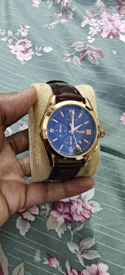 POSHI Luxury Men’s Quartz Watch – Elegant & Stylish