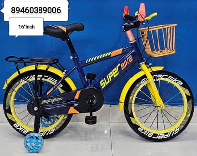 Bicycle 16 inch Brand new at factory rate