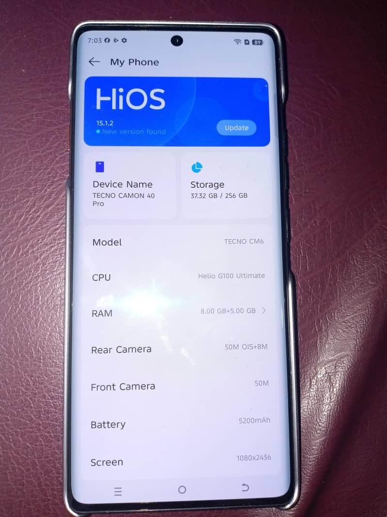 Tecno CAMON 40 Pro 1