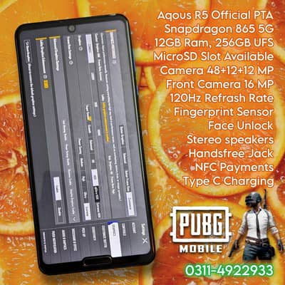 Powerful 5G Gamer Mobile with 8K Recording Official PTA Approved