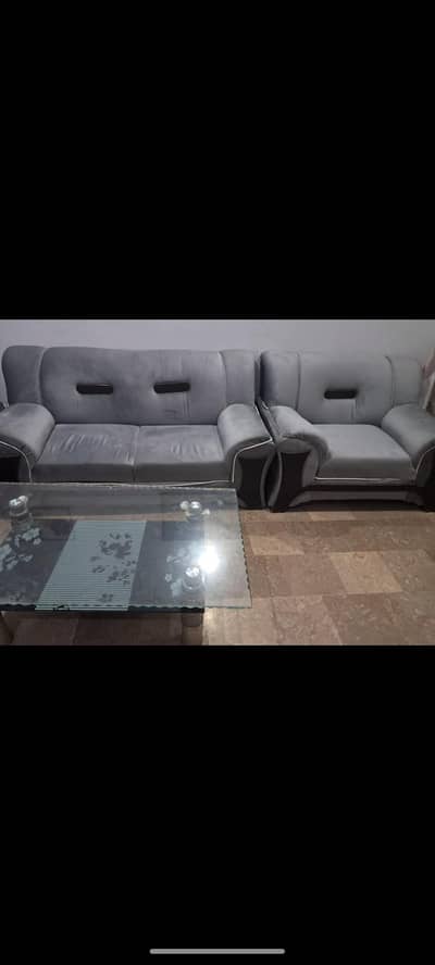 grey color sofa set