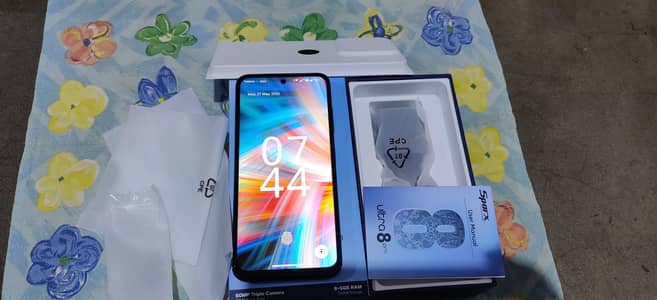 sparx ultra 8 pro 10 by 10 mirror condition 8+5 256gb PTA approved