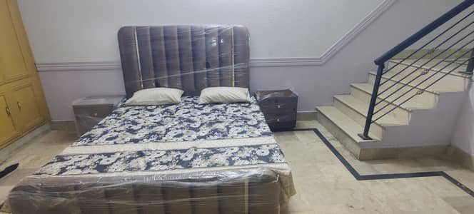 hey! so we are selling this full set of bed with 2 wardrobes, dressing