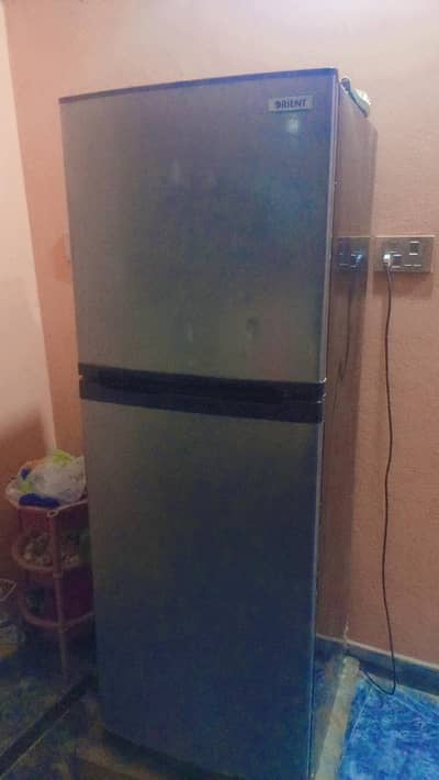 orient refrigerator medium size dark gray clr