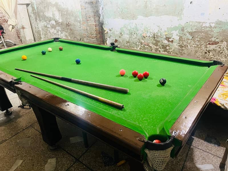 snooker table 8x4 1