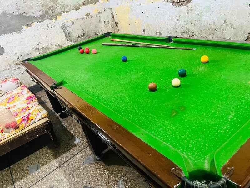 snooker table 8x4 3