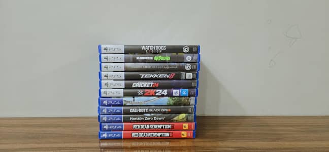PS5 and PS4 discs for sell
