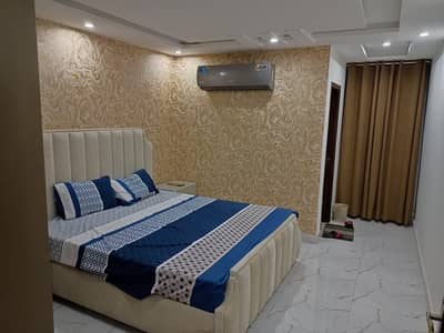 ONE Bad Luxury Fully Furnished Apartment Available For Rent In Iqbal Block Bahria Town Lahore