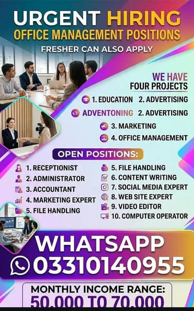 job for girls and boys