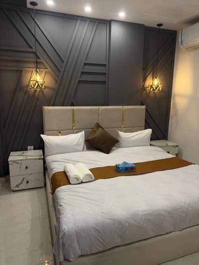 Luxurious studio fully furnished apartment for Rent in Bahria Town Lahore sector E ipbal block