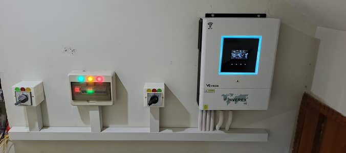 solar system installation