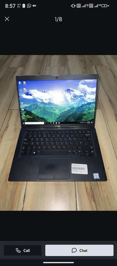 Dell latitude 7390 i7-8650U (8th generation) 16GB*