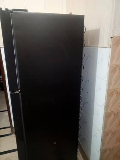 Haier Medium Fridge Like new Grey color.