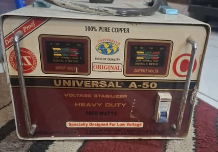 Universal A_50 Heavy Voltage staplizer 5000 watts