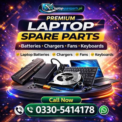 All Laptop Batteries and Adapters are available.
