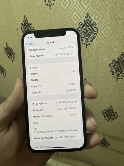 IPHONE 12 mini factory unlocked