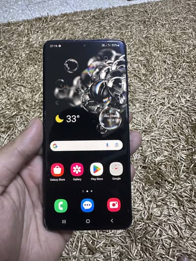 Samsung Mobile S20 Ultra Official PTA Approved Dubal Sim Physical