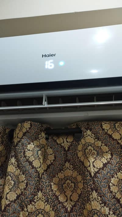 haier 1 ton ac bilkul new condition