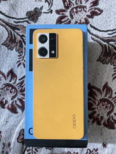 Oppo f21 pro with box charger 10 by 10 condition