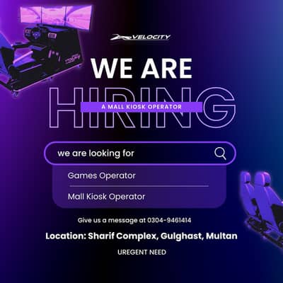 Mall stall salesman required URGENTLY