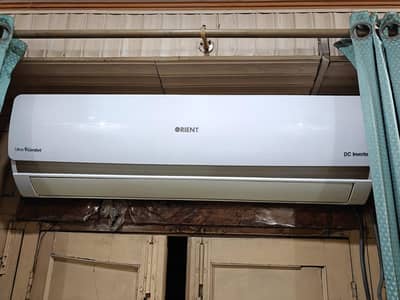 ORIENT DC INVERTER 1.5 TON 3 SEASON USED GAS ISSUE 03281010987