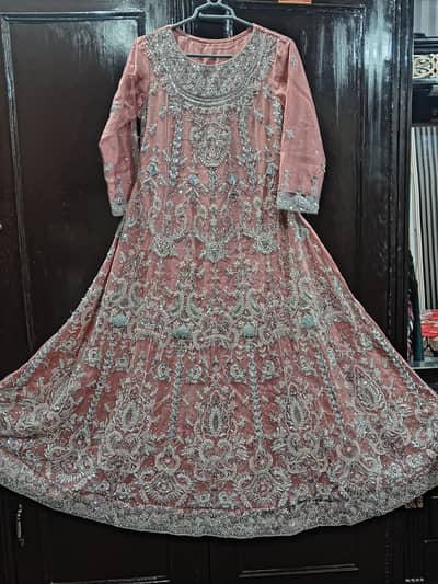 Blush Pink Walima Maxi