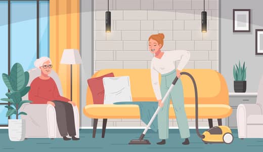 Female full time maid required