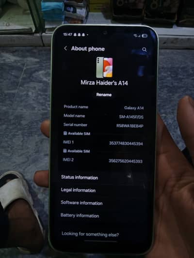 Samsung galaxy A14