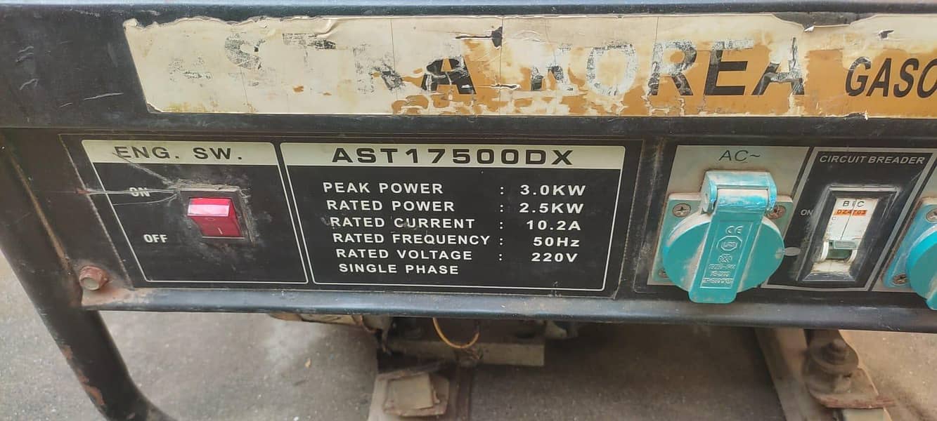 Gasoline generator 4