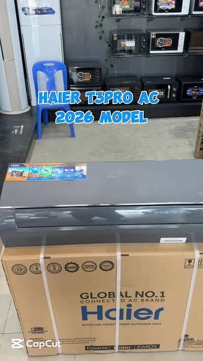 haier T3 pro Gray colour available for easy monthly instalment