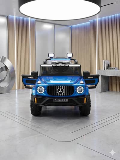 4 by 4 rechargeable jeep