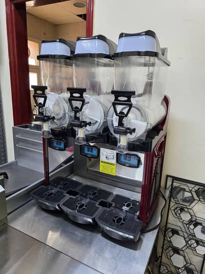 slush machine used new pizza oven fast food Restaurant fryer hot plate