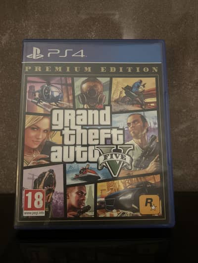 GTA 5 PREMIUM EDITION FOR PS4