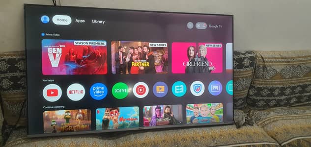 Orient 55 inch QLED 4k google tv borderless with remote price final