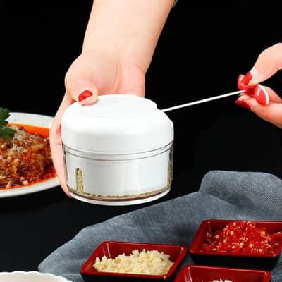 Manual Handy Vegetable Chopper - Quick String Food Processor For Kitc